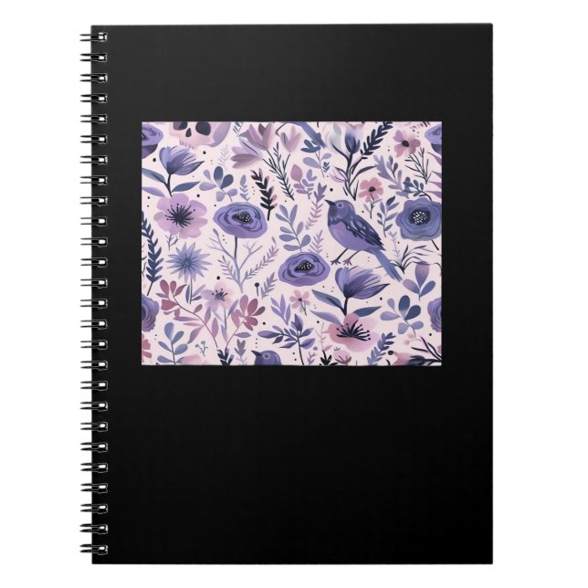 Carnet Pastel Motif - Whimsigoth Cottagecore (Devant)