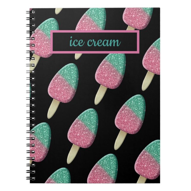 Carnet pastel pétillant - (Devant)