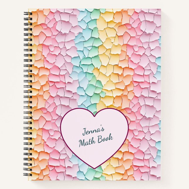 Carnet Pastel Rainbow (Devant)