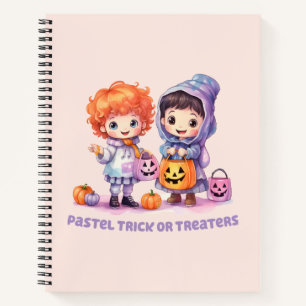 Carnet Pastel Trick ou Traitements