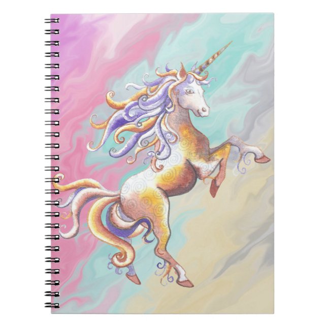 Carnet Pastel Unicorn (Devant)