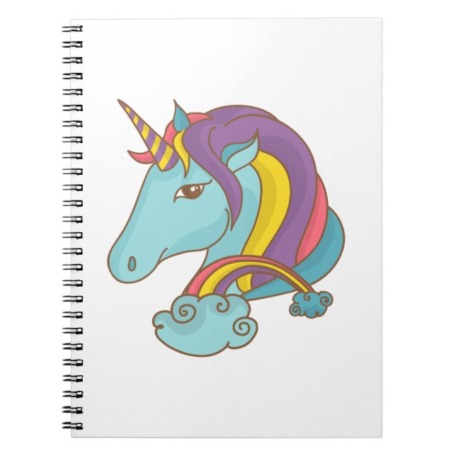 Carnet Pastel Unicorn (Devant)