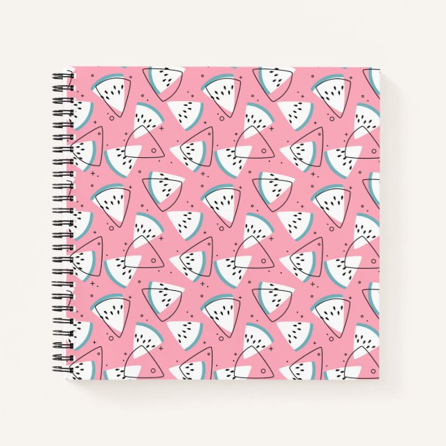 Carnet Pastèque colorée (Devant)
