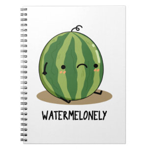 Carnet Pastèque drôle de jeu de mots sur les fruits de pa