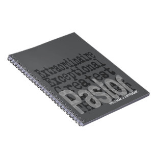 Carnet Pastor Extraordinaire CUSTOM
