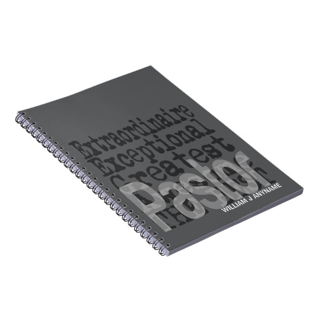 Carnet Pastor Extraordinaire CUSTOM (Côté Droit)