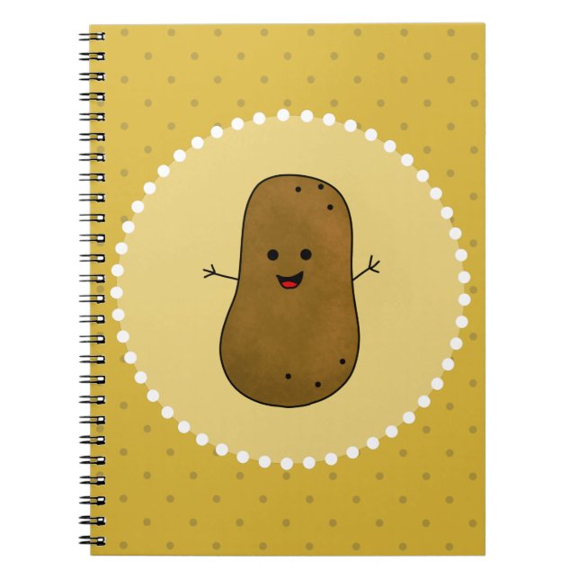 Carnet Patate Heureuse (Devant)