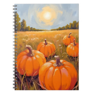 Carnet Patch de citrouilles d'Halloween automne