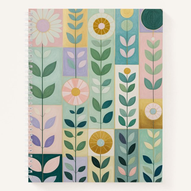Carnet Patchwork de Prairie (Devant)