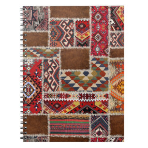 Carnet Patchwork de tapis traditionnel : Décor de tapis d