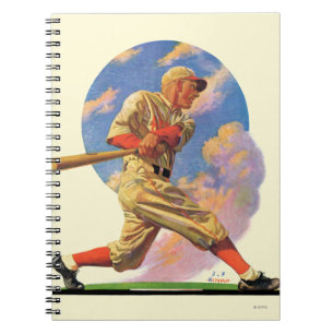 Carnet Pâte lisse de base-ball