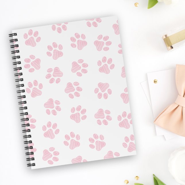Carnet Pâtes de chien, Pâtes de chien, Bébé Pâtes roses (Créateur téléchargé)