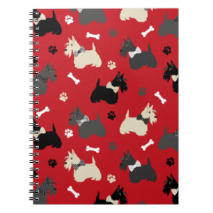 Carnet Pâtes et os de Terrier écossais