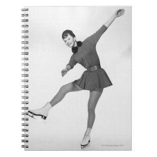 Carnet Patinage artistique de femme
