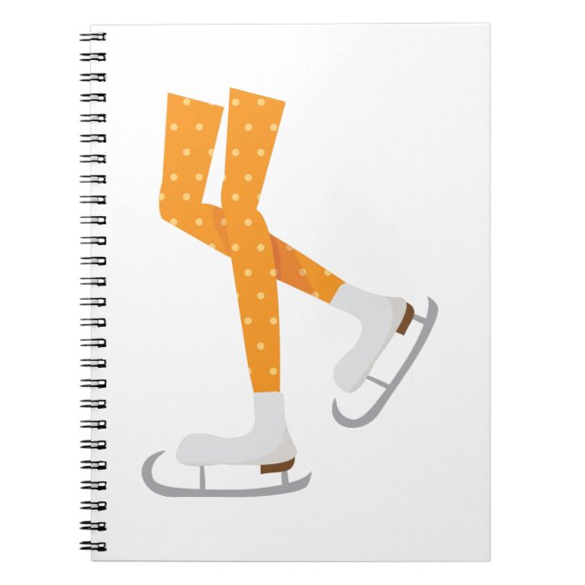 Carnet Patinage de glace (Devant)