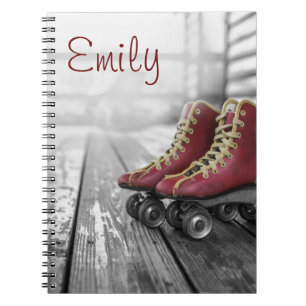 Carnet Patins à rouleaux Vintages
