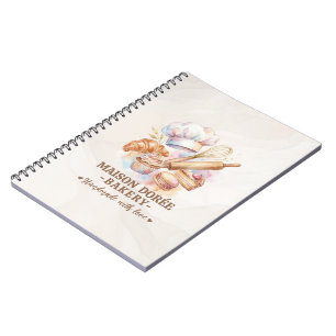 Carnet Pâtissier de magasin de boulangerie Dessert Sucrer