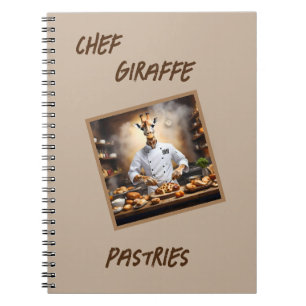 Carnet Pâtissier Girafe: Atteindre de Nouveaux Sombres,