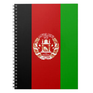 Carnet Patriotic Afghanistan Flag