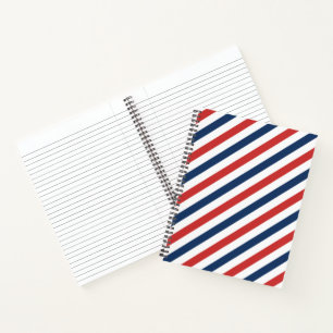 Carnet Patriotique Rouge Blanc et Bleu