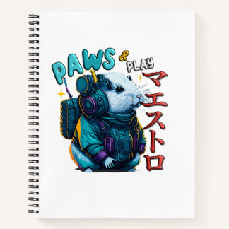 Carnet Patrouilles et jouer japonais Kawii Hamster