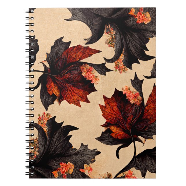 Carnet Pattern de Baroque Maple Leaves (Devant)
