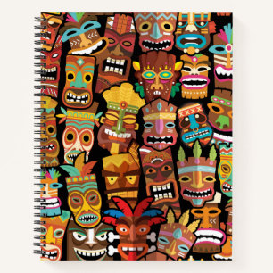 Carnet Pattern de Tiki