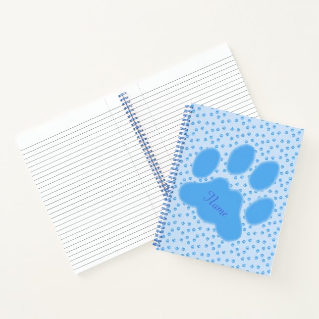 Carnet Pattes bleues (Intérieur)
