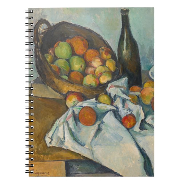 Carnet Paul Cezanne - Le panier des pommes (Devant)