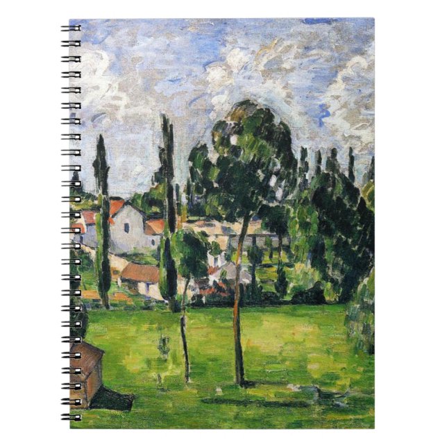 Carnet Paul Cezanne - Paysage avec ligne de flottaison, (Devant)