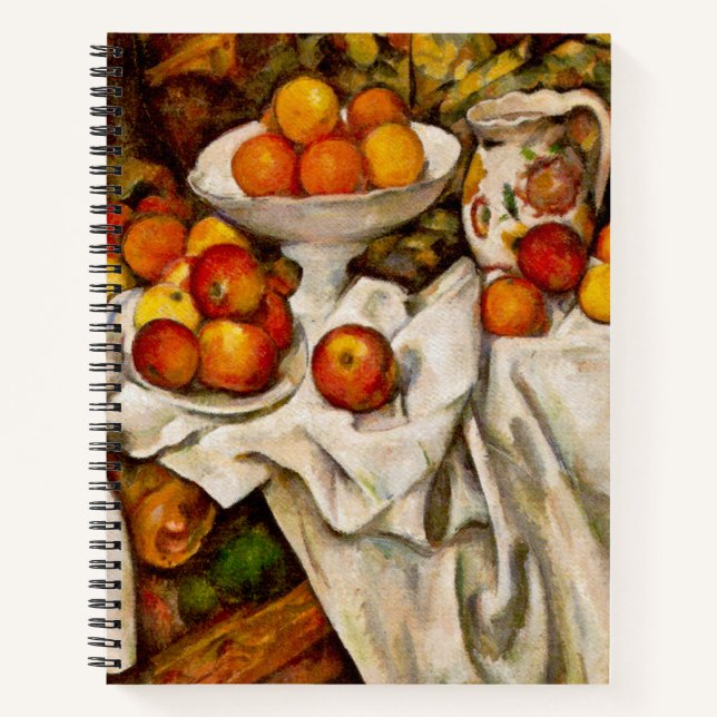 Carnet Paul Cezanne Pomples Oranges Impressionnisme (Devant)