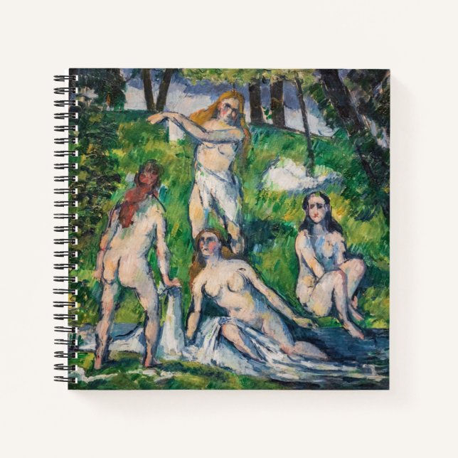 Carnet Paul Cezanne - Quatre baigneuses (Devant)