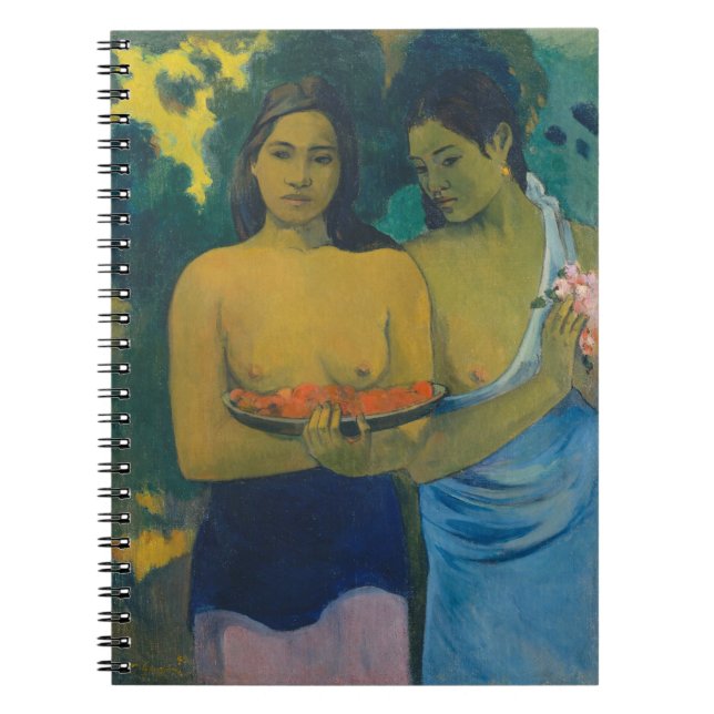 Carnet Paul Gauguin - Deux femmes tahitiennes (Devant)