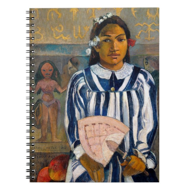 Carnet Paul Gauguin - Les ancêtres de Tehamana (Devant)