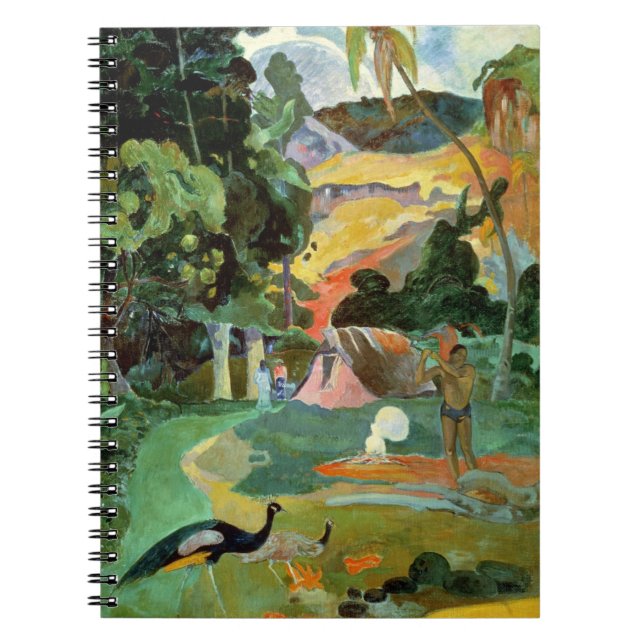 Carnet Paul Gauguin| Matamoe ou, Paysage avec des Peacock (Devant)