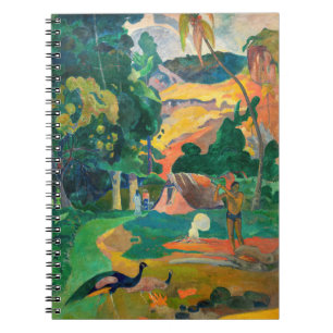 Carnet Paul Gauguin - Paysage aux paons / Matamoe