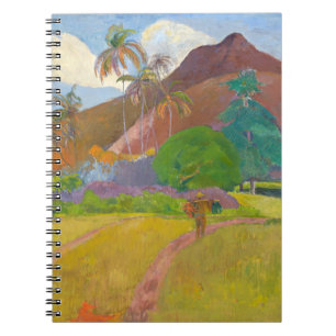 Carnet Paul Gauguin - Paysage tahitien