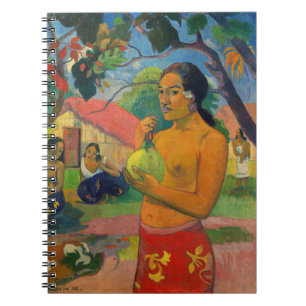 Carnet Paul Gauguin - Une femme tenant un fruit