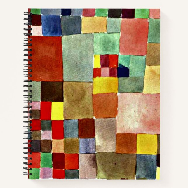 Carnet Paul Klee - Flore sur Sable (Devant)