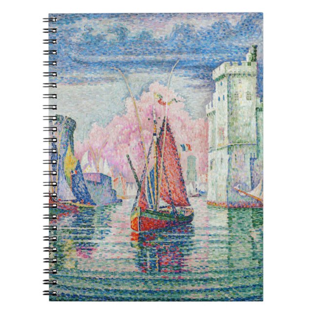 Carnet Paul Signac - Entrée du port de La Rochelle (Devant)