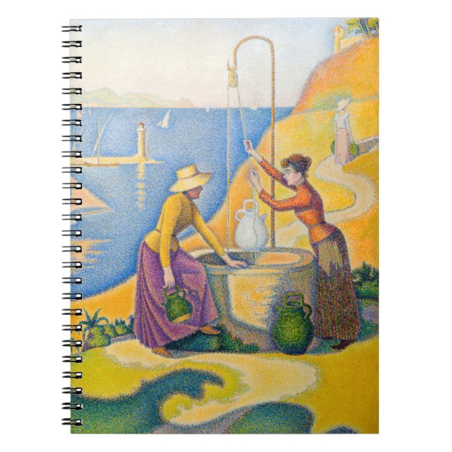 Carnet Paul Signac - Femmes au puits (Devant)