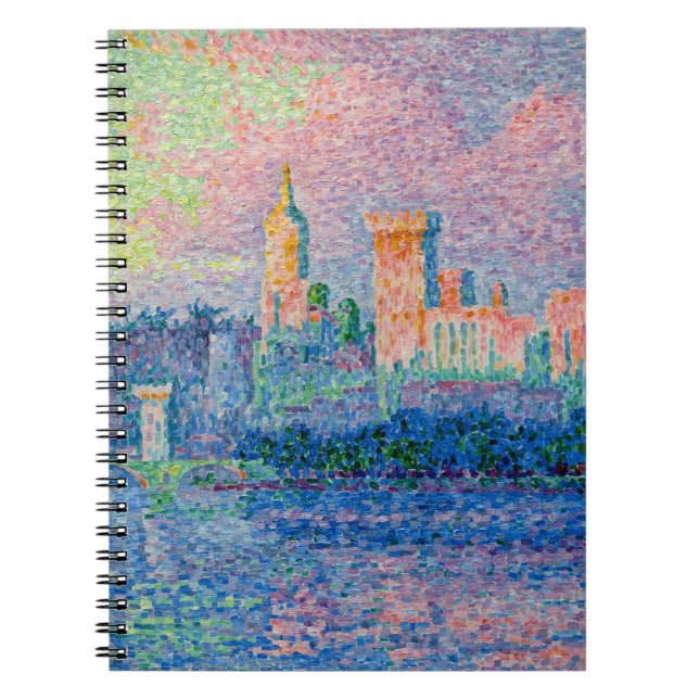 Carnet Paul Signac - Le Palais Pape, Avignon (Devant)