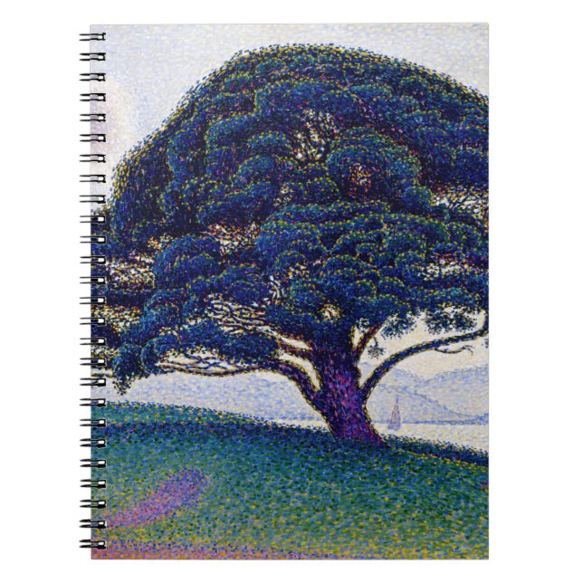 Carnet Paul Signac - Le pin Bonaventure (Devant)