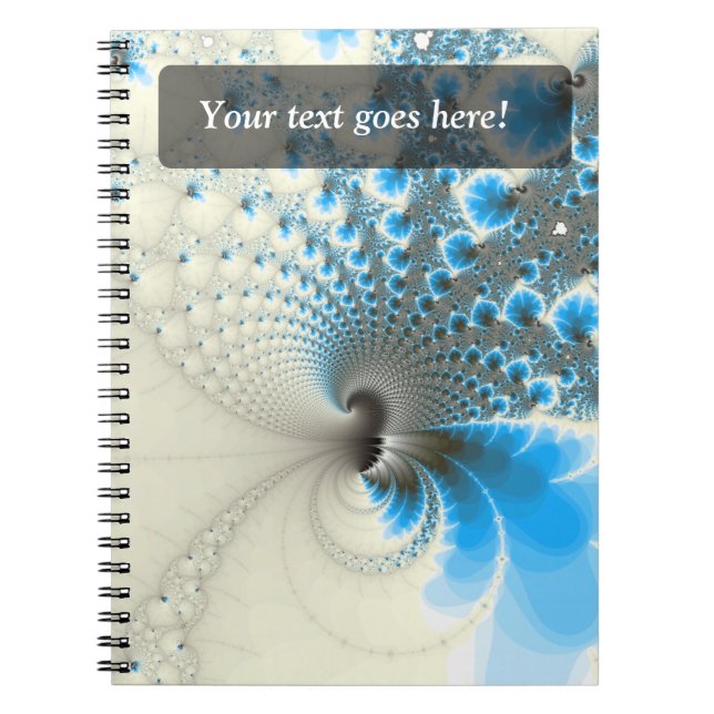 Carnet Pause - Art fractal (Devant)