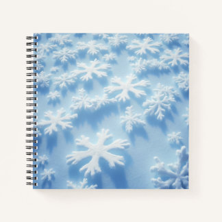 Carnet Pavé d'écriture de conception de flèches de neige
