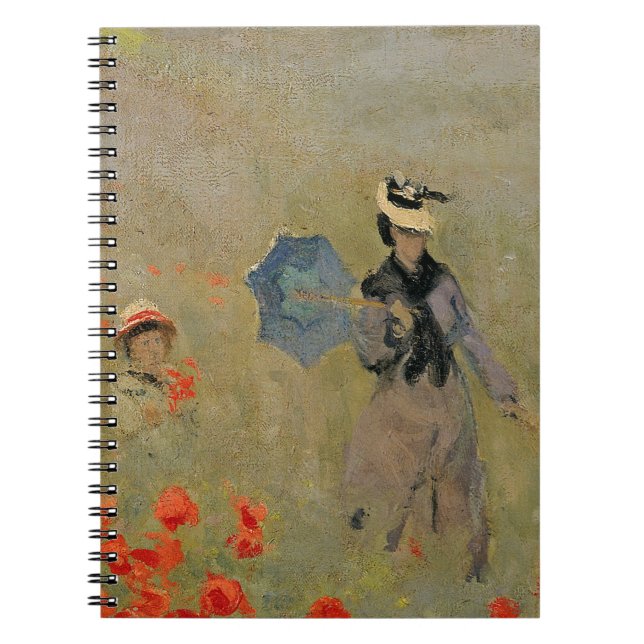 Carnet Pavots sauvages de Claude Monet |, près (Devant)
