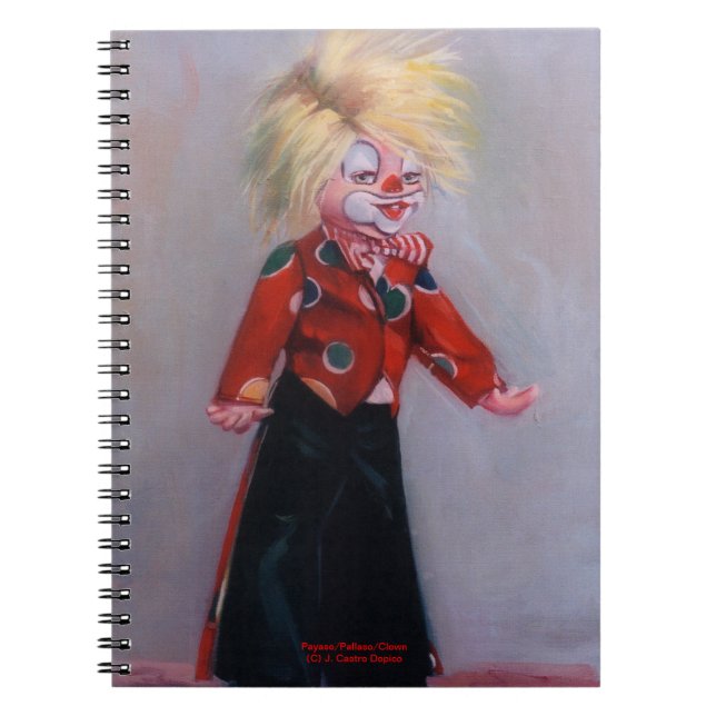 Carnet Payaso/Pallaso/Clown (Devant)