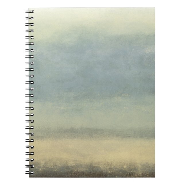 Carnet Paysage Abstrait avec ciel couvert (Devant)