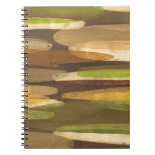 Carnet Paysage abstrait de ton de la terre