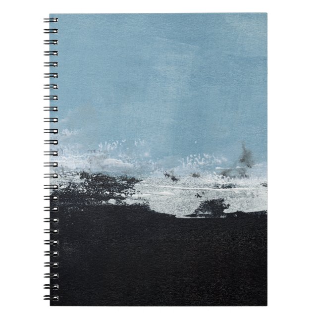 Carnet Paysage Abstrait Et Créatif Peint À La Main. (Devant)